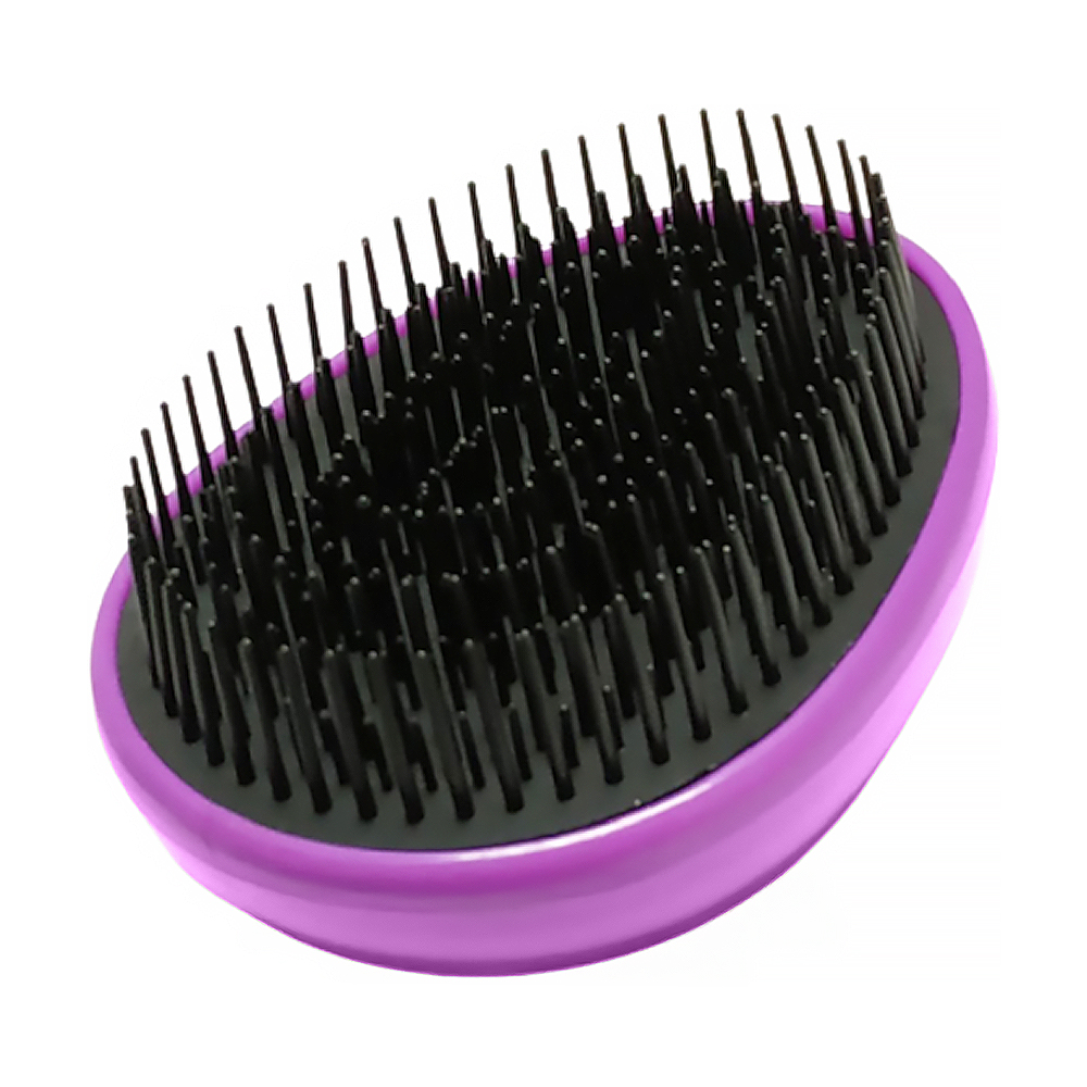 Масажна щітка для волосся Cosmo Shop міні, 8.5*11 см, Violet, 1 шт (CS047V)